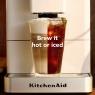 KitchenAid 5KES8453BPL Fully Automatic Espresso Machine with Iced Coffee KF3 - Porcelain