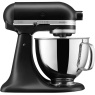KitchenAid 5KSM125BBM Artisan 4.8L Tilt-Head Stand Mixer - Matte Black