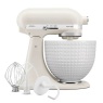 KitchenAid 5KSM156CXBPL Artisan 4.7L Tilt-Head Stand Mixer - Monochrome White