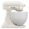 KitchenAid 5KSM156CXBPL Artisan 4.7L Tilt-Head Stand Mixer - Monochrome White