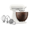 KitchenAid 5KSM156WBBPL Artisan 4.7L Tilt-Head Stand Mixer - Porcelain Walnut Bowl