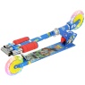 MV Sports Toy Story Folding Inline Scooter with Light Up Wheels