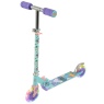 MV Sports Stitch Folding Inline Scooter With Light Up Wheels