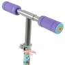 MV Sports Stitch Folding Inline Scooter With Light Up Wheels