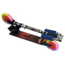 MV Sports Spiderman Folding Inline Scooter with Light Up Wheels