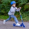 MV Sports MoVe Electro Lite Folding Inline Scooter - Blue/Purple