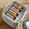 Morphy Richards Morphy Richards 243102 4 Slice Toaster - China Clay (White)