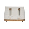 Morphy Richards Morphy Richards 243102 4 Slice Toaster - China Clay (White)