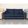 Parker Knoll Parker Knoll Rowan Grand Sofa in Combarro Midnight Fabric With Vintage Oak Leg