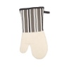 Captivate Luxe Oven Mitt - Grey Stripe