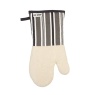Captivate Luxe Oven Mitt - Grey Stripe