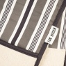 Captivate Luxe Double Oven Glove - Grey Stripe