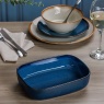 Mason Cash Mason Cash Reactive Rectangle Dish 23x17.5cm - Blue