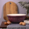 Mason Cash Mason Cash In The Meadow Daisy Mixing Bowl 26cm - Purple