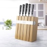 Sabatier 5 Piece Professional Oak Knife Block