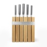 Sabatier 5 Piece Professional Oak Knife Block