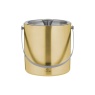 Viners Double Walled Ice Bucket - Gold
