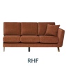 Ercol Ercol Ballard Modular Large Sofa Arm End Unit in Fabric