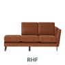Ercol Ercol Ballard Modular Corner Chaise End Unit in Fabric