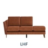 Ercol Ercol Ballard Modular Corner Chaise End Unit in Fabric