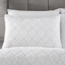 Catherine Lansfield Cosy Diamond Duvet Set - White
