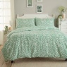 Deyongs Dainty Floral Duvet Set - Green