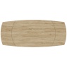 Akante Akante Kheops Extending Dining Table - Clear Oak