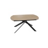 Akante Akante Kheops Extending Dining Table - Clear Oak