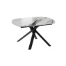 Akante Akante Kheops Extending Dining Table - Florentino Marble