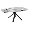Akante Akante Kheops Extending Dining Table - Florentino Marble