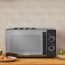 Haden Haden 212382 Starbeck 800W Solo Microwave 20L - Black