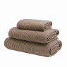 Helena Springfield Helena Springfield Soft Rib Cotton Towel - Mocha