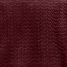 Bianca Bianca Attica Velvet Bedspread 240x260cm - Burgundy