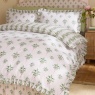 Cath Kidston Cath Kidston Cath Crest Floral Duvet Set - Green