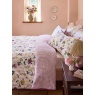 Cath Kidston Cath Kidston Climbing Rose Stripe Duvet Set - Pink