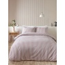 Catherine Lansfield Catherine Lansfield Blush Stripe Brushed Duvet Set - Pink