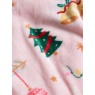 Catherine Lansfield Catherine Lansfield Christmas Happy Holidays Throw 130x170cm - Pink