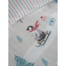 Catherine Lansfield Catherine Lansfield Christmas Penguins Brushed Duvet Set - Green