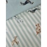 Catherine Lansfield Catherine Lansfield Dog Stripe Duvet Set - Green