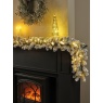 Everlands Everlands Pre-lit Imperial Snowy Garland 270cm