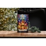 Festive Festive Light-Up Stained Glass Church Decoration