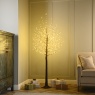 Festive Festive Brown LED Twig Tree 150cm - Warm White