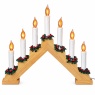 Premier Premier Flickering Pine Candle Bridge 39cm