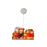 Smart Garden Three Kings LED Vintage Window Sticker Train