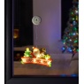 Smart Garden Three Kings LED Vintage Window Sticker 'Merry Christmas'