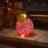 Smart Garden Three Kings InLit Spinning DecoBauble - Ruby