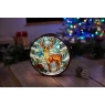 Smart Garden Three Kings InLit Panel Art Stained Glass Effect Winter Stag
