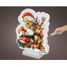 Lumineo Lumineo Santa & Reindeer Infinity Light 22cm