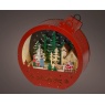 Lumineo Lumineo Wooden Christmas Village Scene Bauble