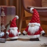 Smart Garden Three Kings Quilted Santa Gonk Large 50cm - Red